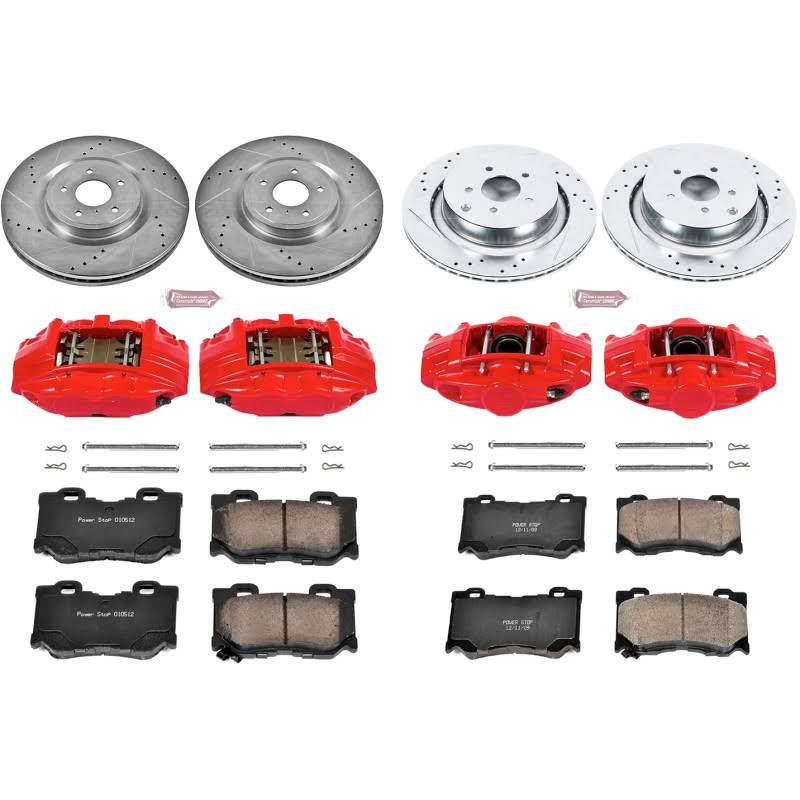 Front and Rear Brake Kit with Calipers Y45747