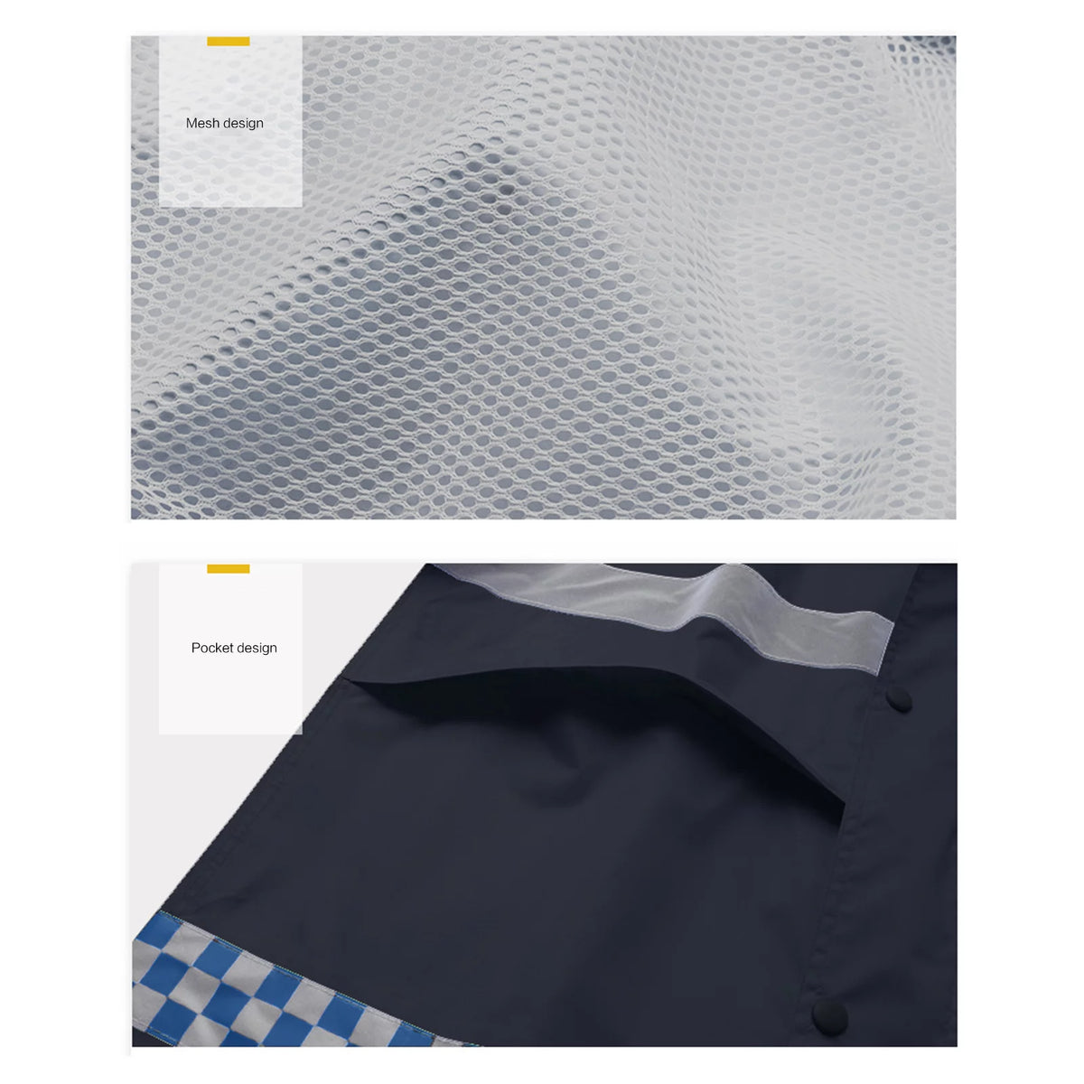 Waterproof Hooded Raincoat Jacket E4867