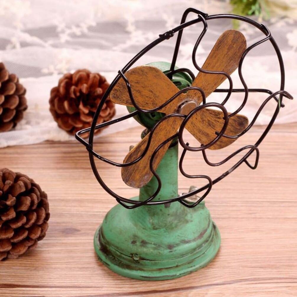 Green Plastic Oscillating Standing Fan B297259