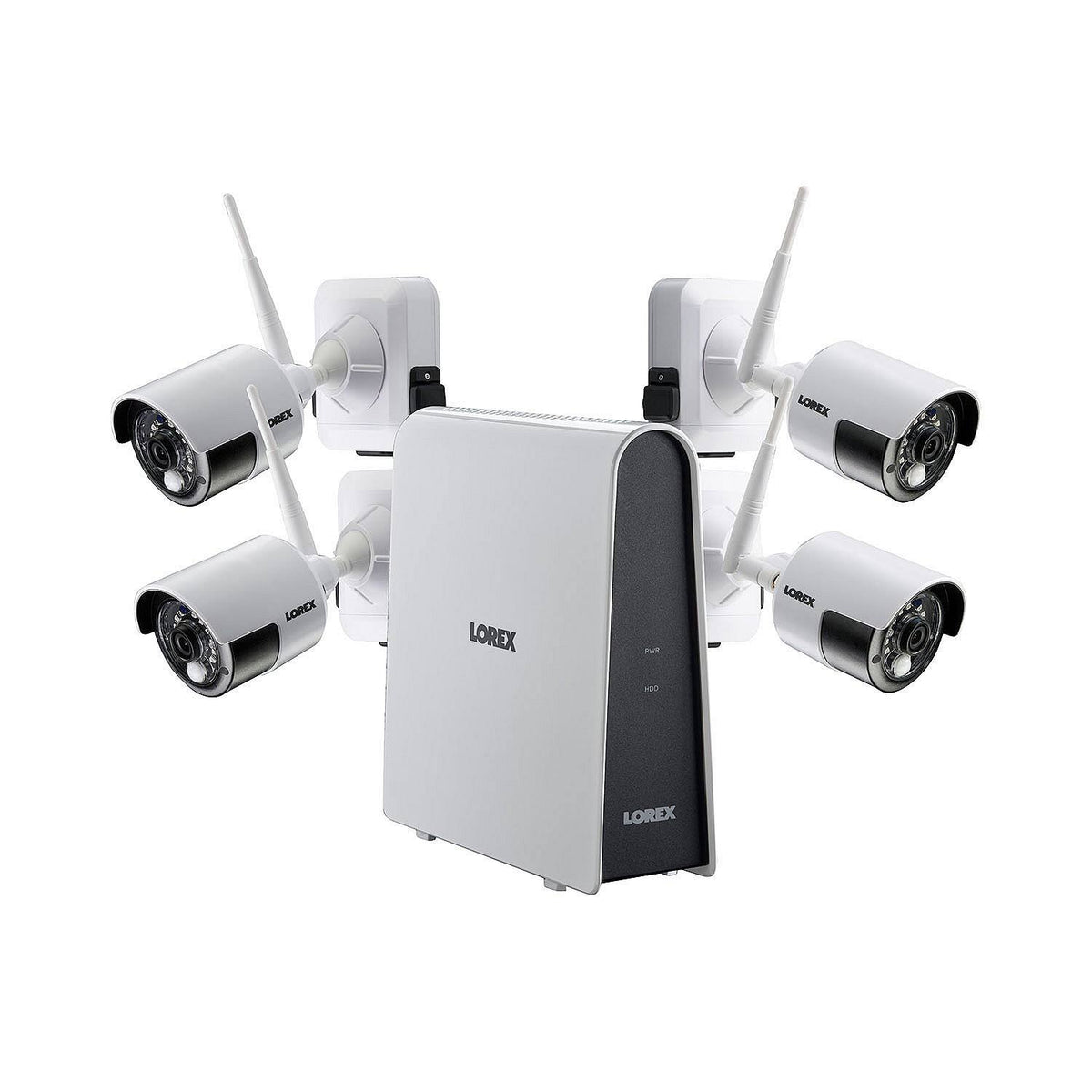 4 Camera 1080p Wire-Free Security System B514