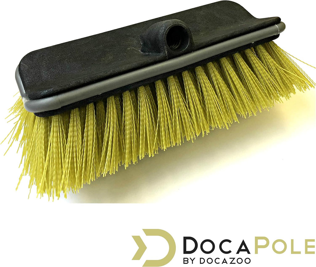 6-24 Foot Hard Bristle Brush Extension Pole with Telescopic Pole P921517