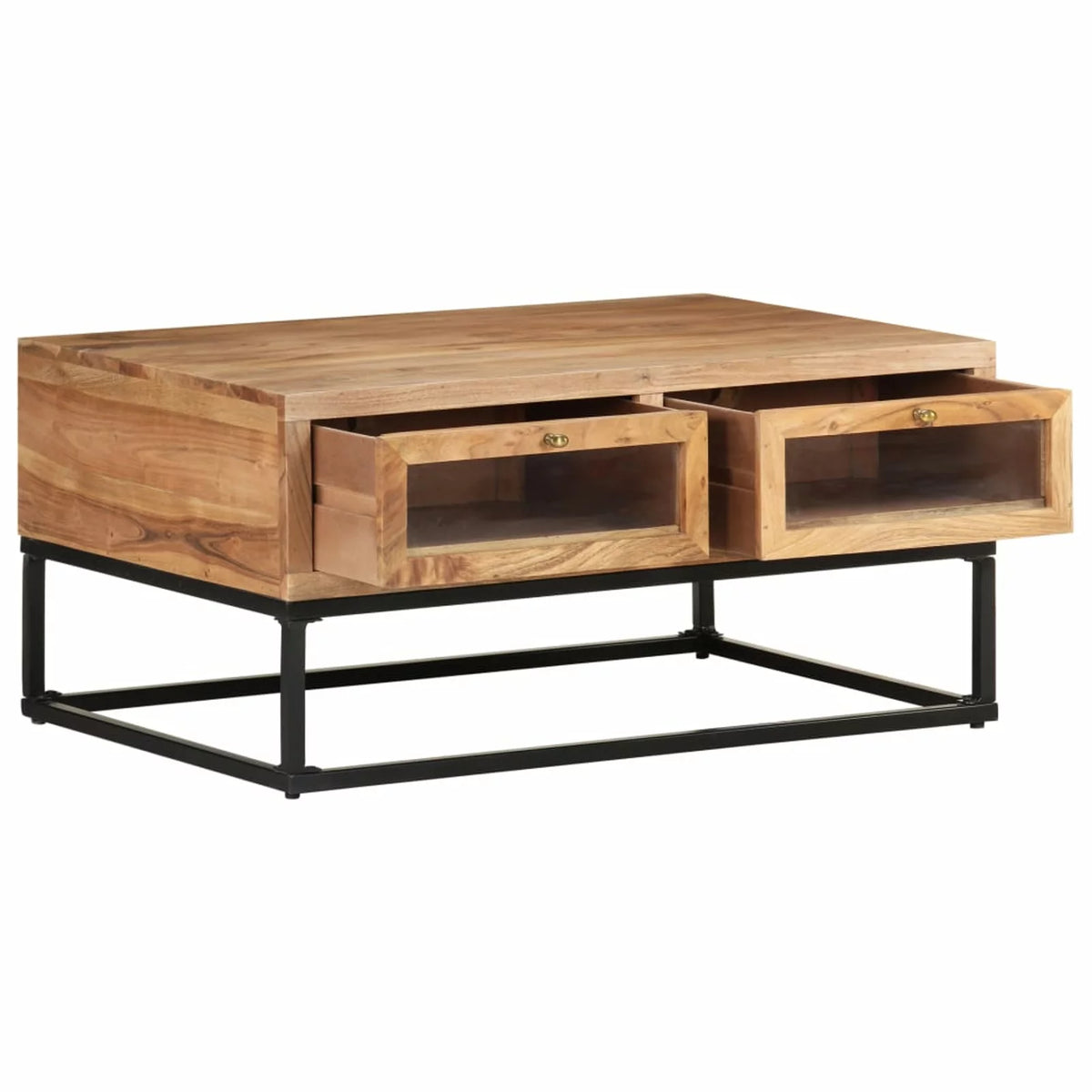 Coffee Table Solid Acacia Wood End Side Table X28929