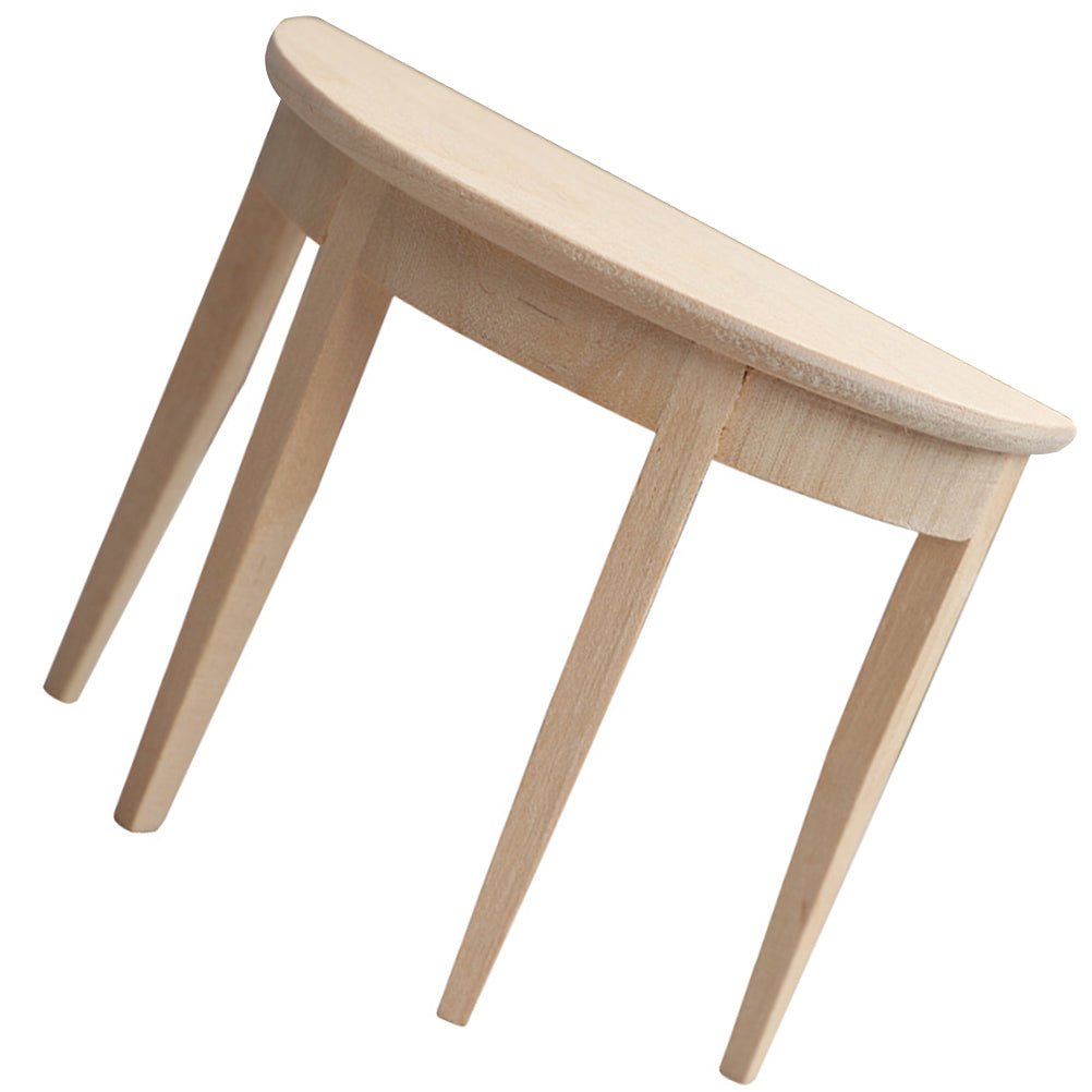 Miniature Wooden Desk Table Figurines I377222