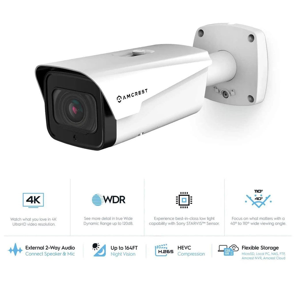 4K Optical Zoom Outdoor PoE Camera S6818