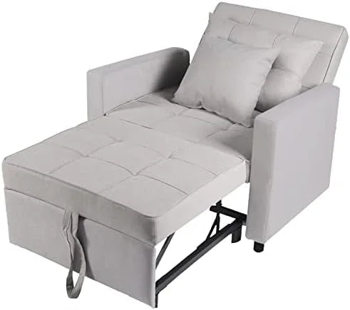 3-in-1 Convertible Sofa Bed Chair with Adjustable Backrest E28303