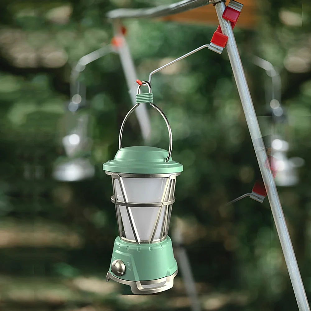 Vintage USB Rechargeable Hanging Lantern LED Night Light V60904