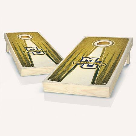Stained Pyramid Cornhole Board Set 2x4 (24 inch x 48 inch) with Carry Case E6704