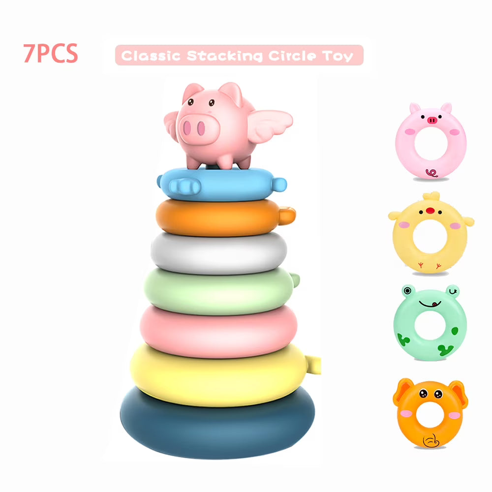 Stacking Rings Soft Toys for Babies G213