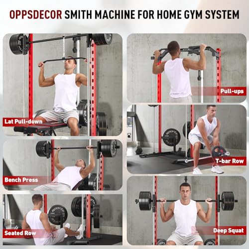 Power Cage with LAT Pull Down and Cable Row C899729