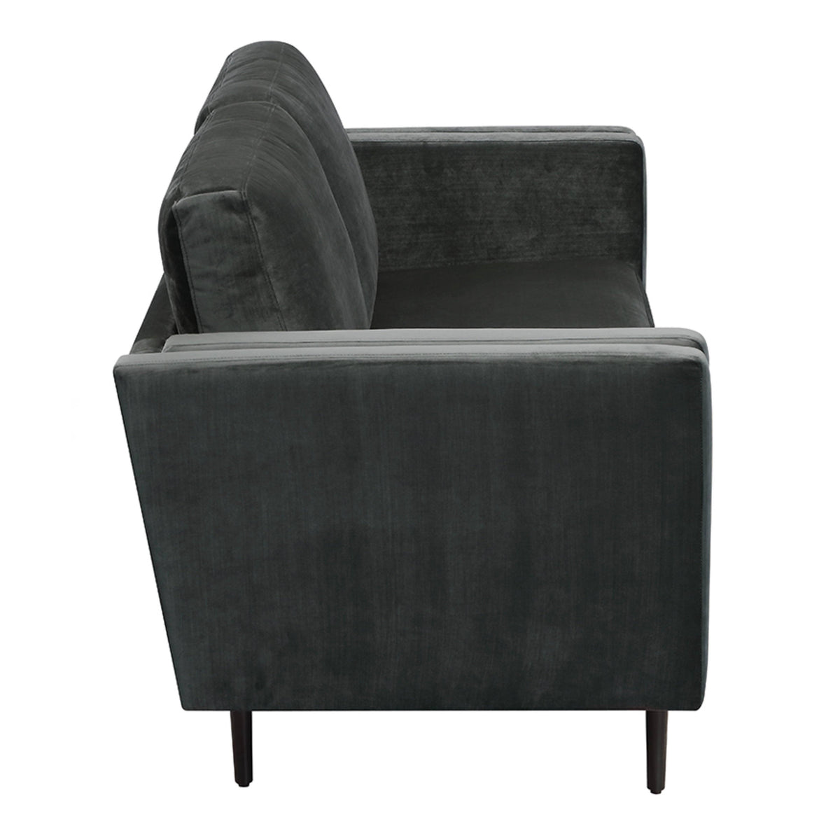 French Cobalt Velvet Sofa V7103