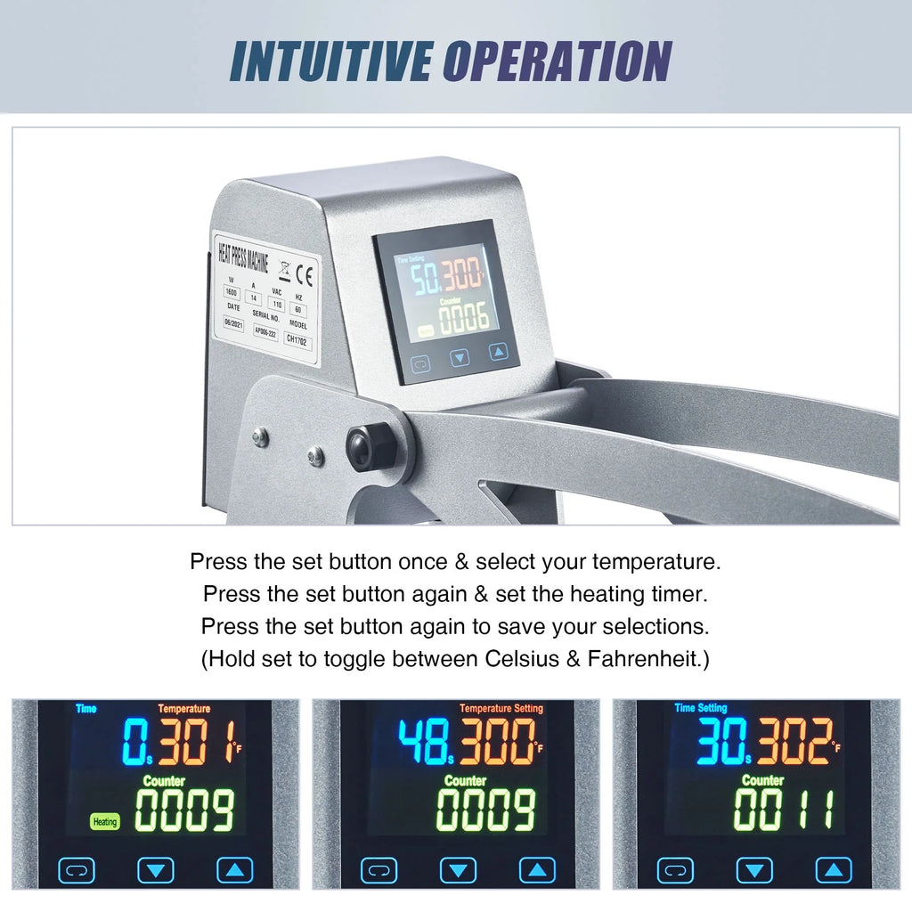 16x20 Auto Open Clamshell Heat Press Machine Q46875