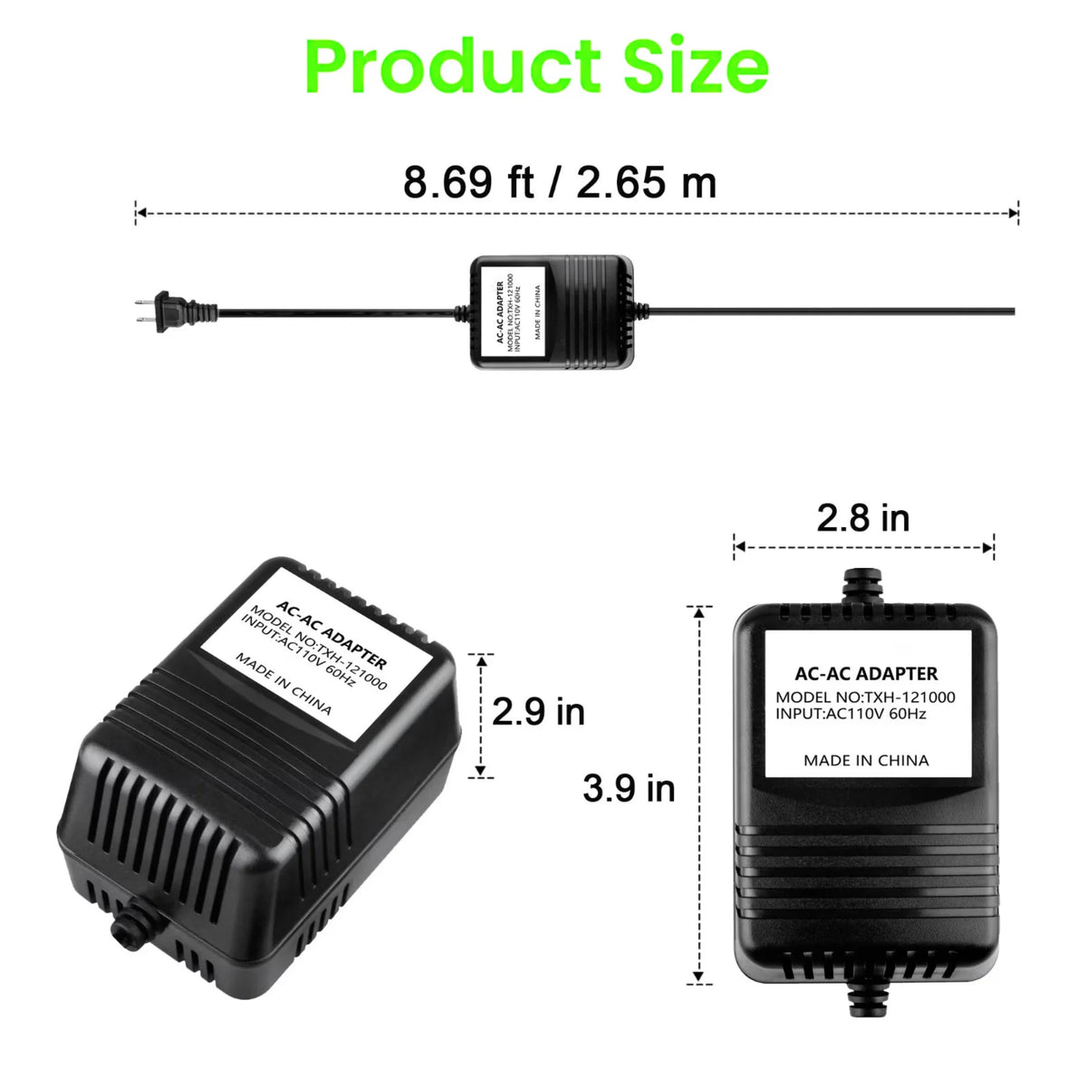 9V 2A AC Adapter L142142