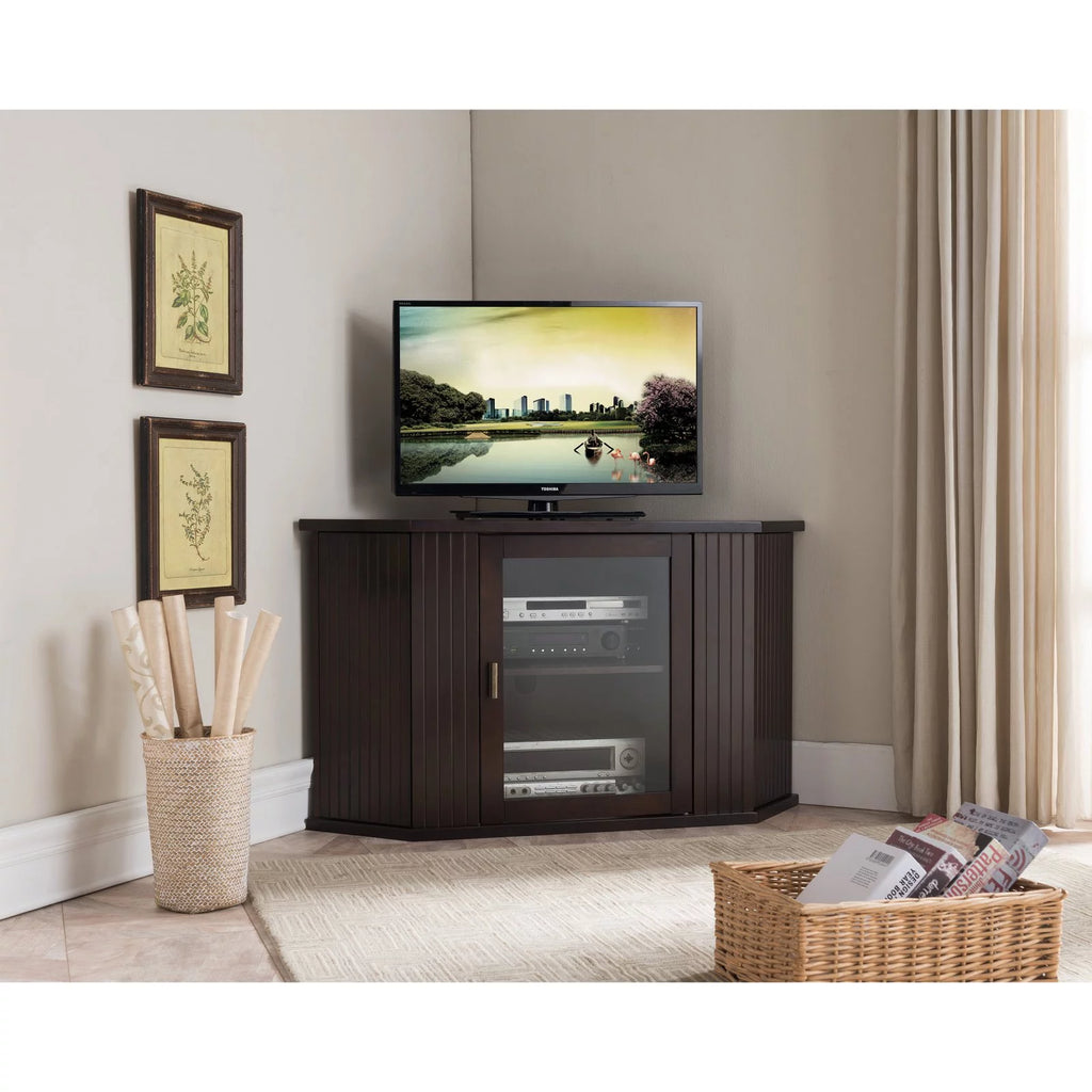 47 in. Wood Corner TV Entertainment Center G563358