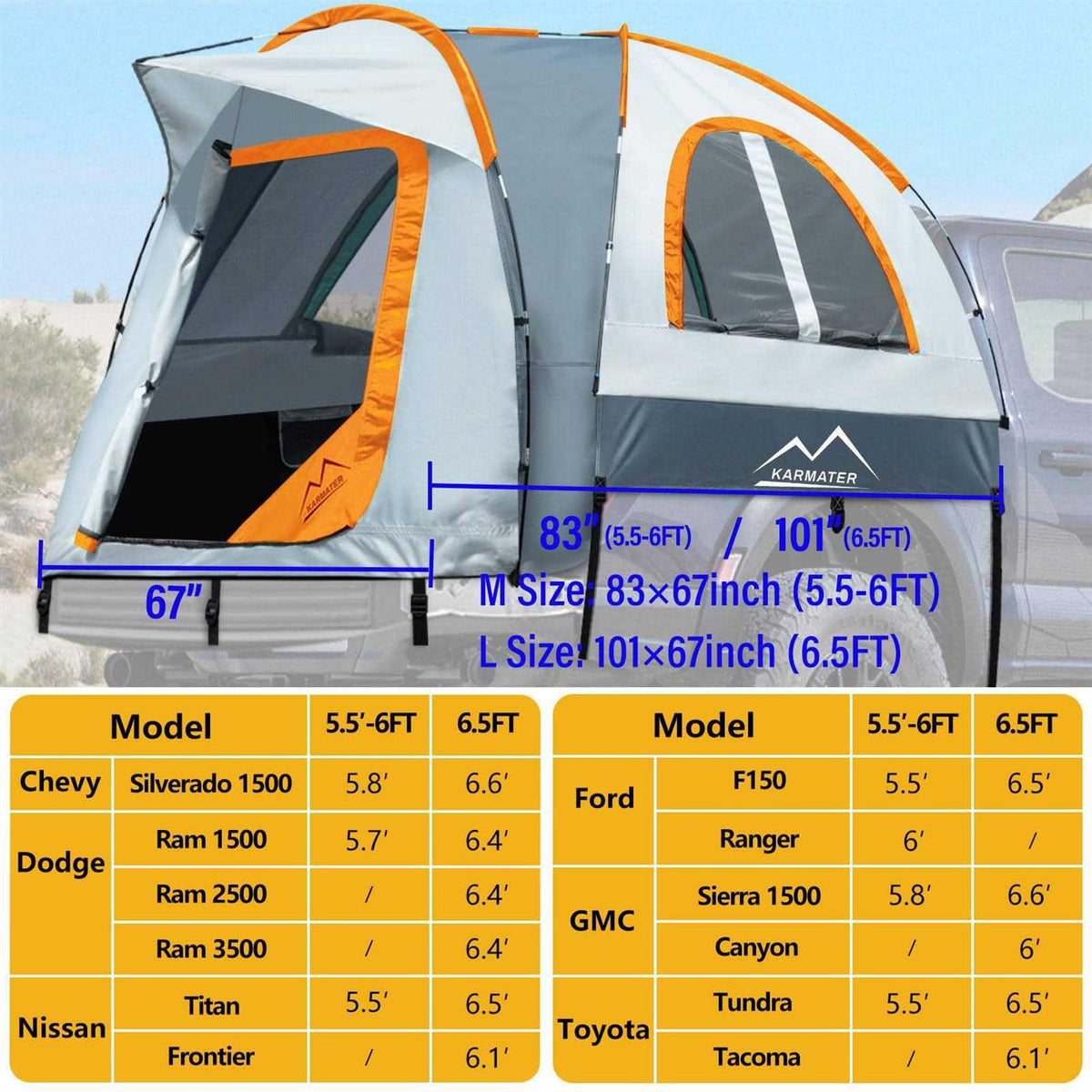 Pickup Truck Tent H19971