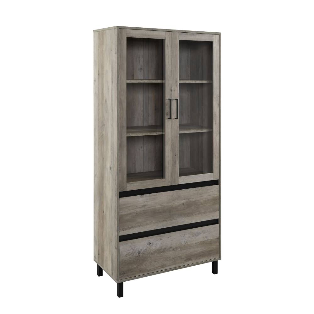 Glass Door Storage Hutch C2667