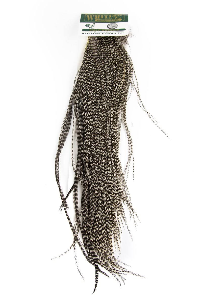 Hackle 1/2 Saddle - Dark Brown Dun L92084