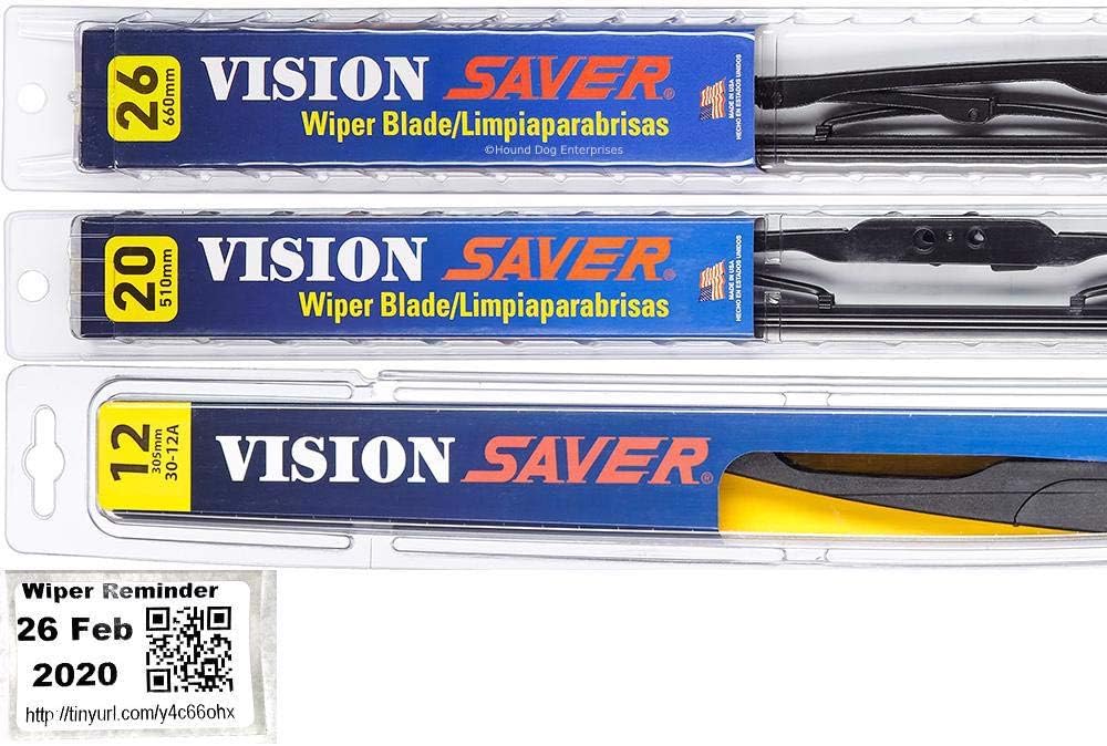 Windshield Wiper Blade Set Pack of 2 I850