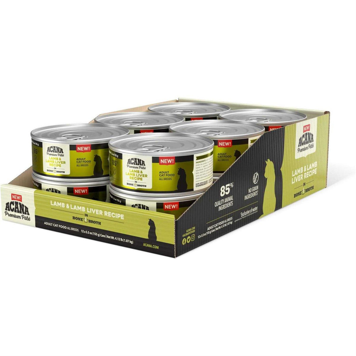 Lamb Liver in Bone Broth Wet Cat Food C233667