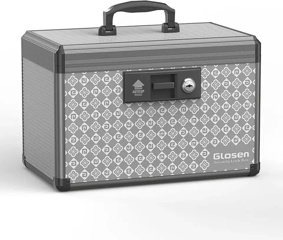 Black Medium Lock Box K6499