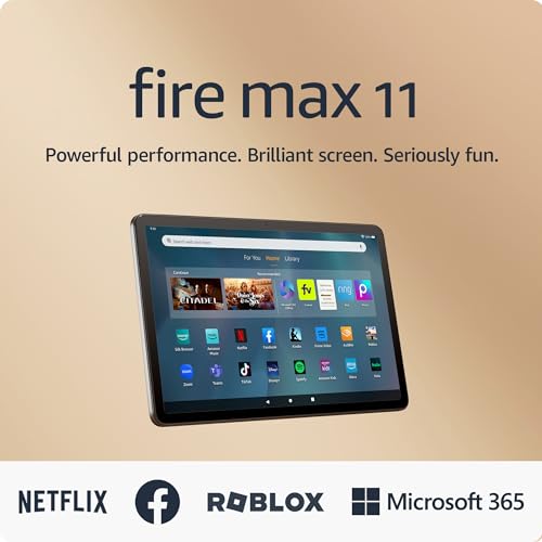 Gray 64 GB Fire Max 11 tablet S351019