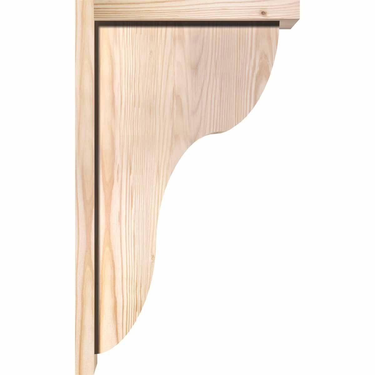 Carmel Smooth Corbel with Backplate E355011