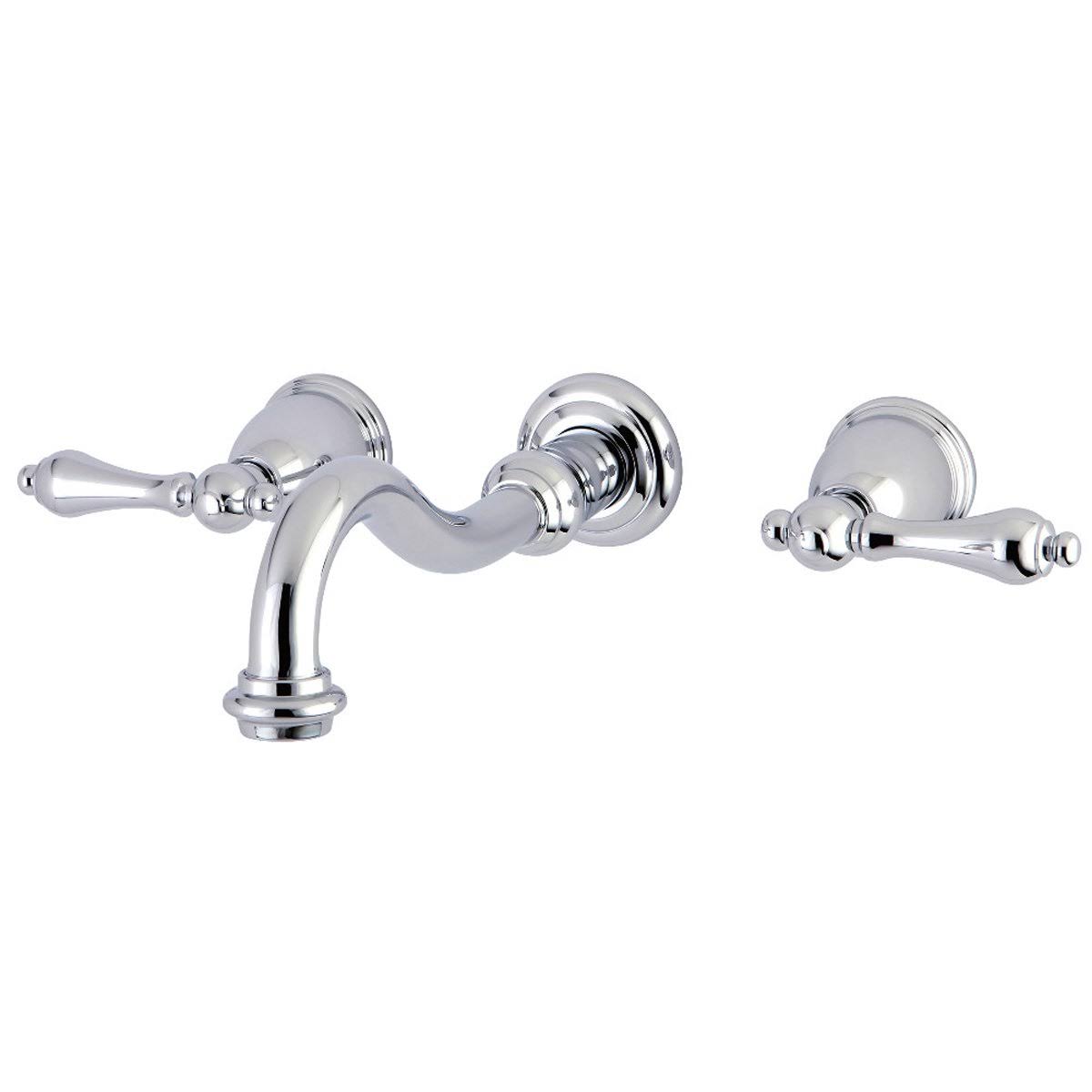 Antique Brass Wall Mount Tub Faucet U6469
