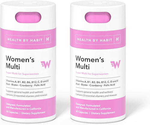 2 Packs 120 Capsules Multi Vitamin Supplement N21348