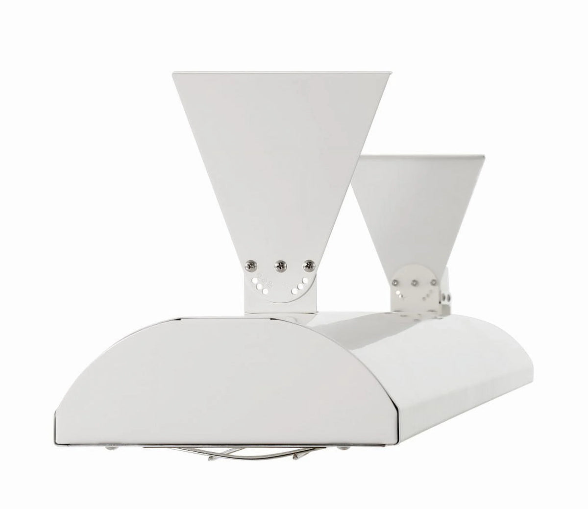6000 Watt Electric Infrared Dual Element Heater, Stainless Steel Finish, Outdoor Wall Mount O13381