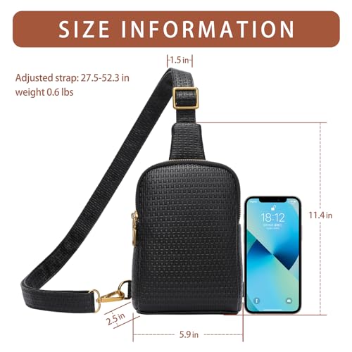 Soft Vegan Leather Crossbody Sling Bag M60925