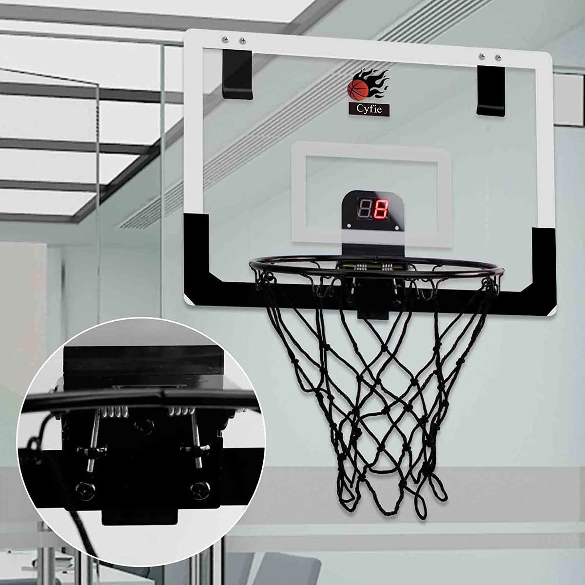 Mini Basketball Hoop Toys with Score Record and Sounds E2795