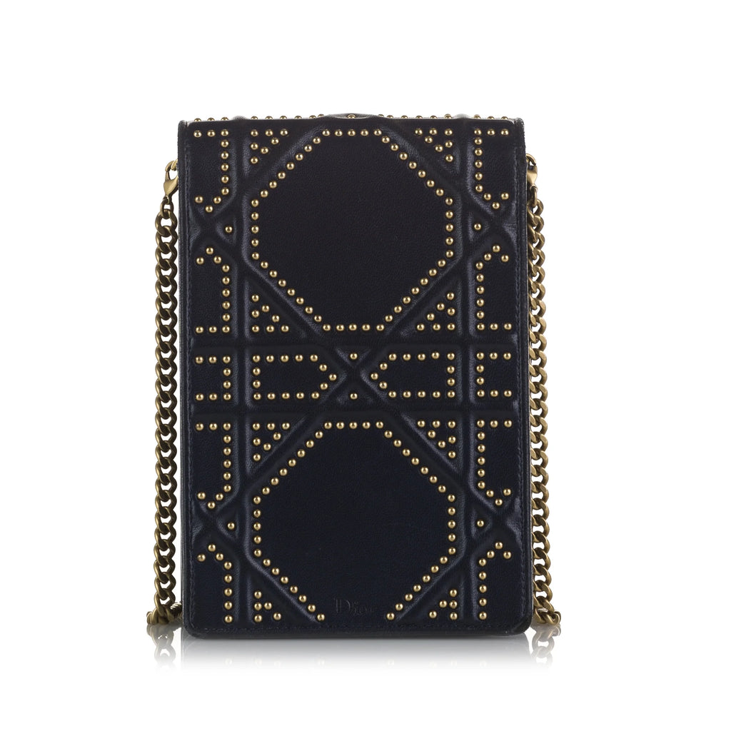 Blue Calf Leather Crossbody Bag E358384
