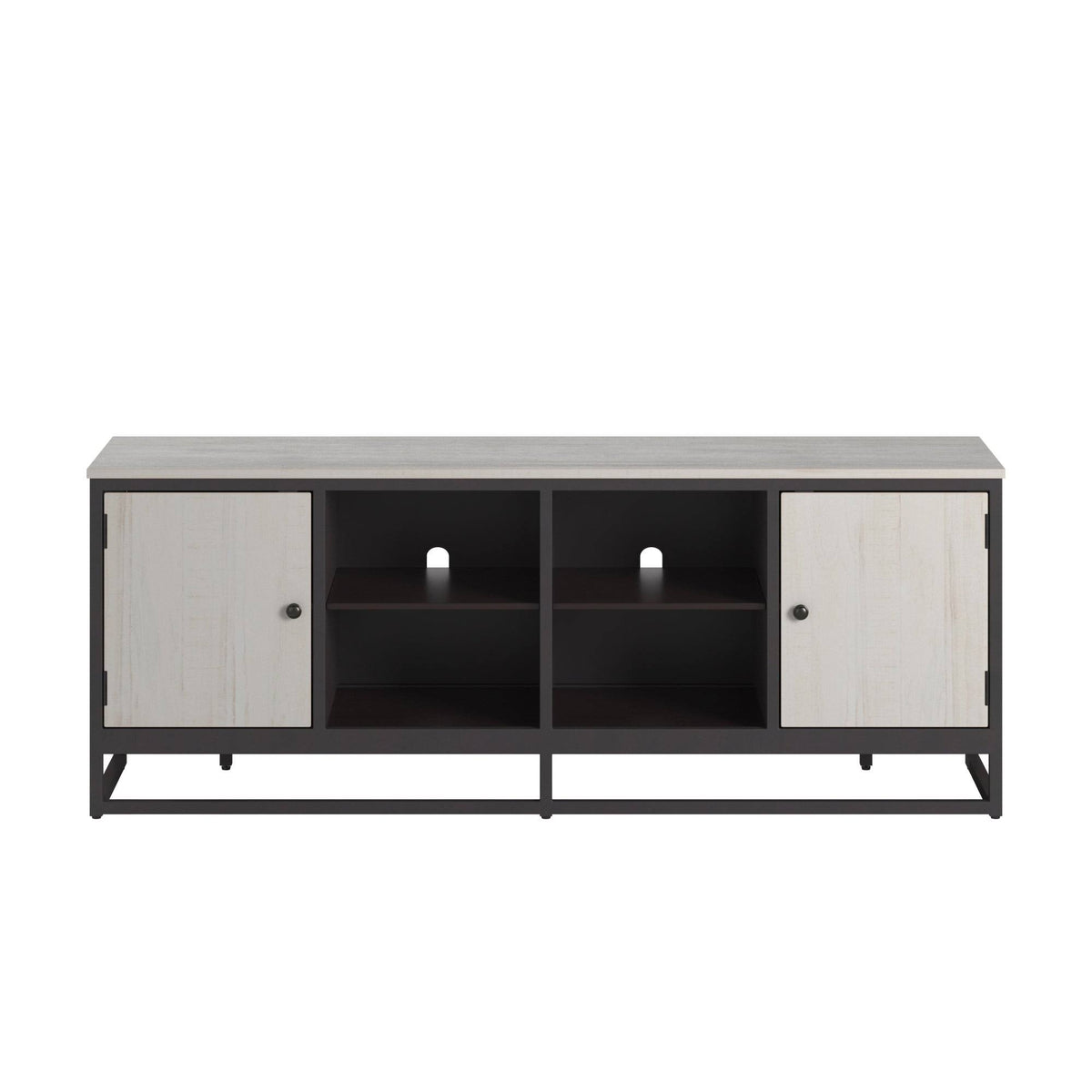 Black Metal TV Stand G4152
