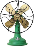 Green Plastic Oscillating Standing Fan B297259