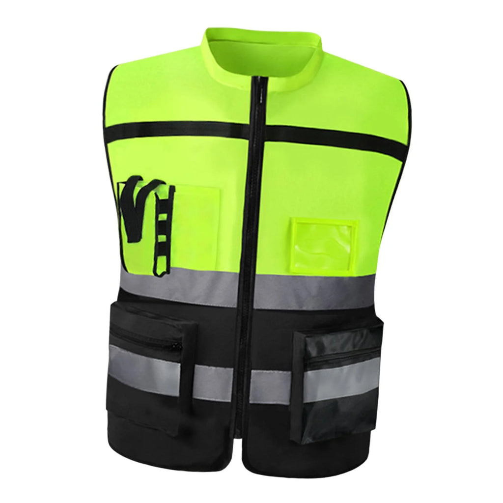 High Visibility Yellow Reflective Safety Vest M366546