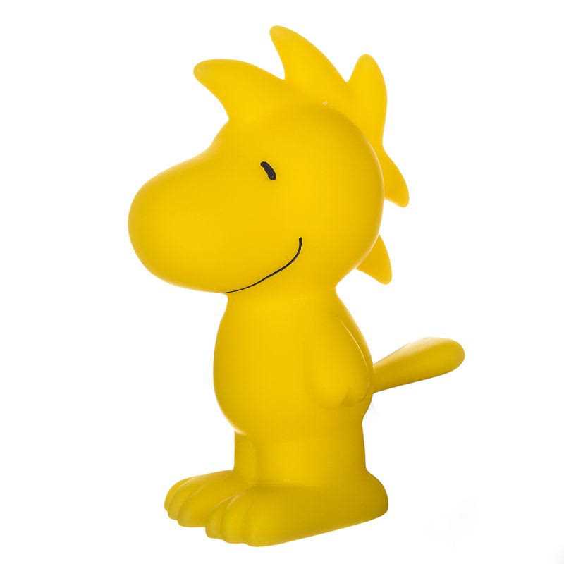 Peanuts Charlie Brown Woodstock Vinyl Squeaker Dog Toy Q6508