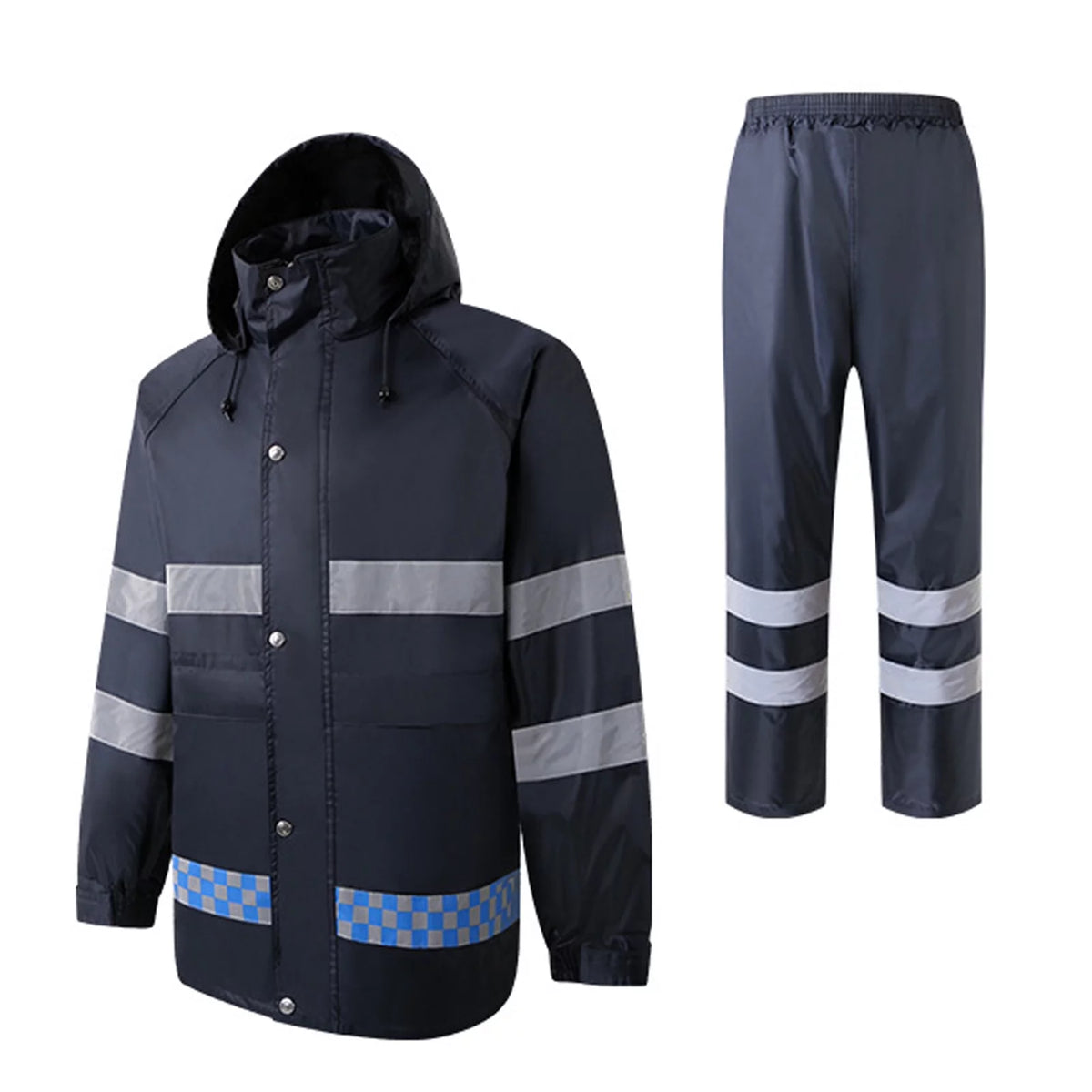 Waterproof Hooded Raincoat Jacket E4867