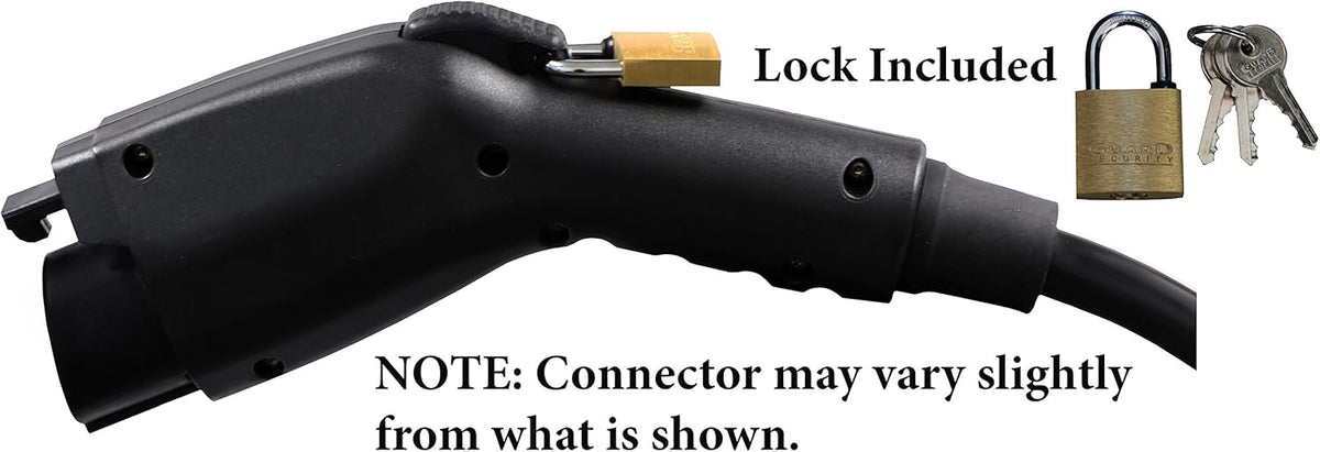 EV Charging Station, Level 2, NEMA 14-50, 40A, 25 ft Charging Cable C916530