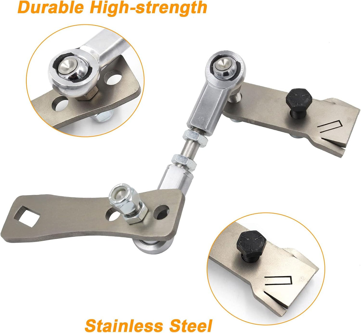 Stainless Steel Transfer Case Linkage Kit Pack of 2 I198649