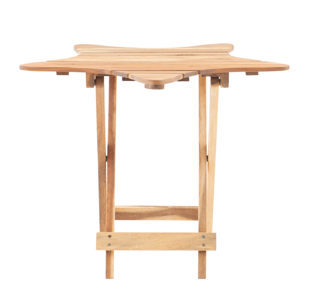 Star-Shaped Outdoor Folding Table B25633