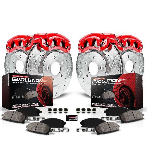 Front and Rear Brake Kit with Calipers Y45747