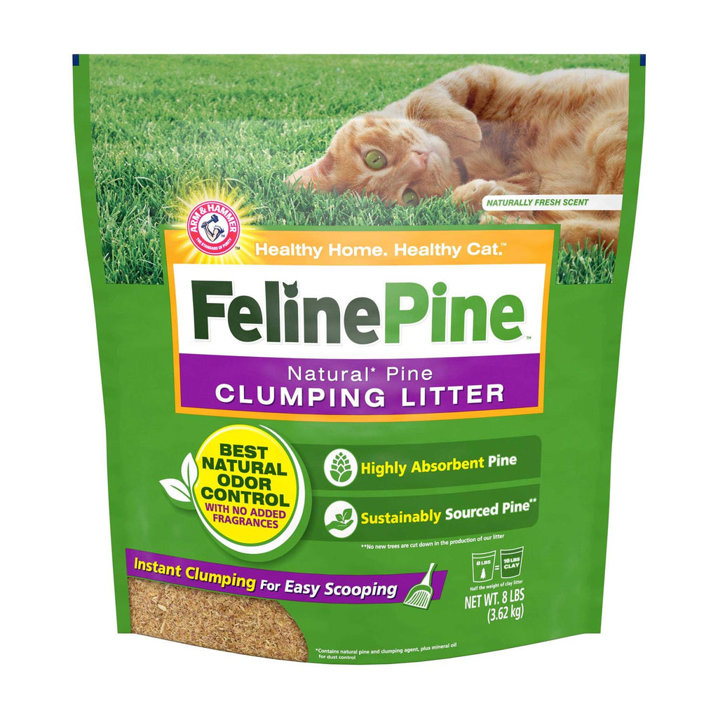 Feline Pine Clumping Cat Litter J51090
