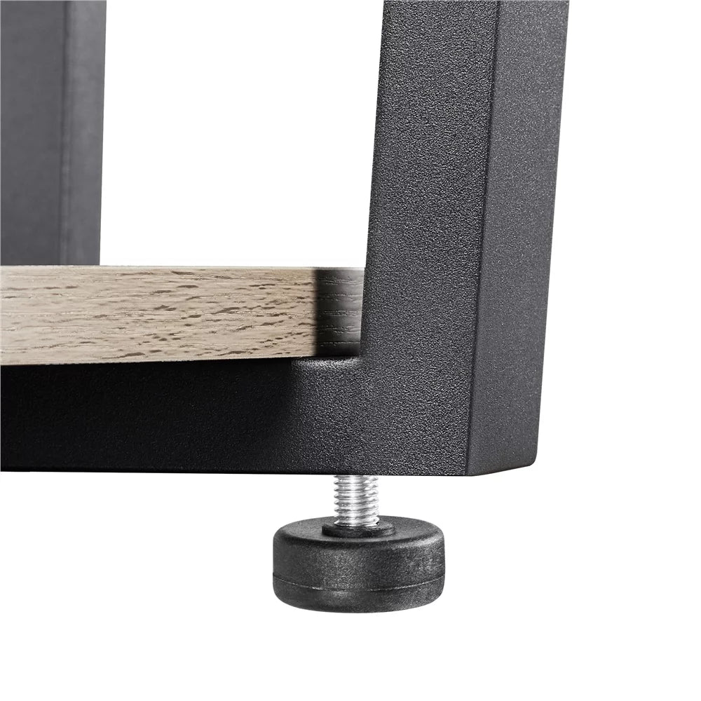 Set of 2 Gray Metal Side Table L392987