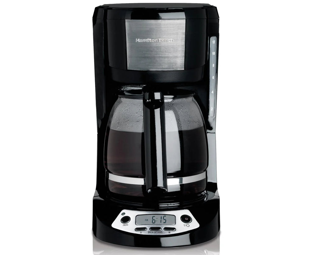 12 Cup Programmable Black Coffee Maker K855