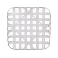 Vintage White Bamboo Basket S33461