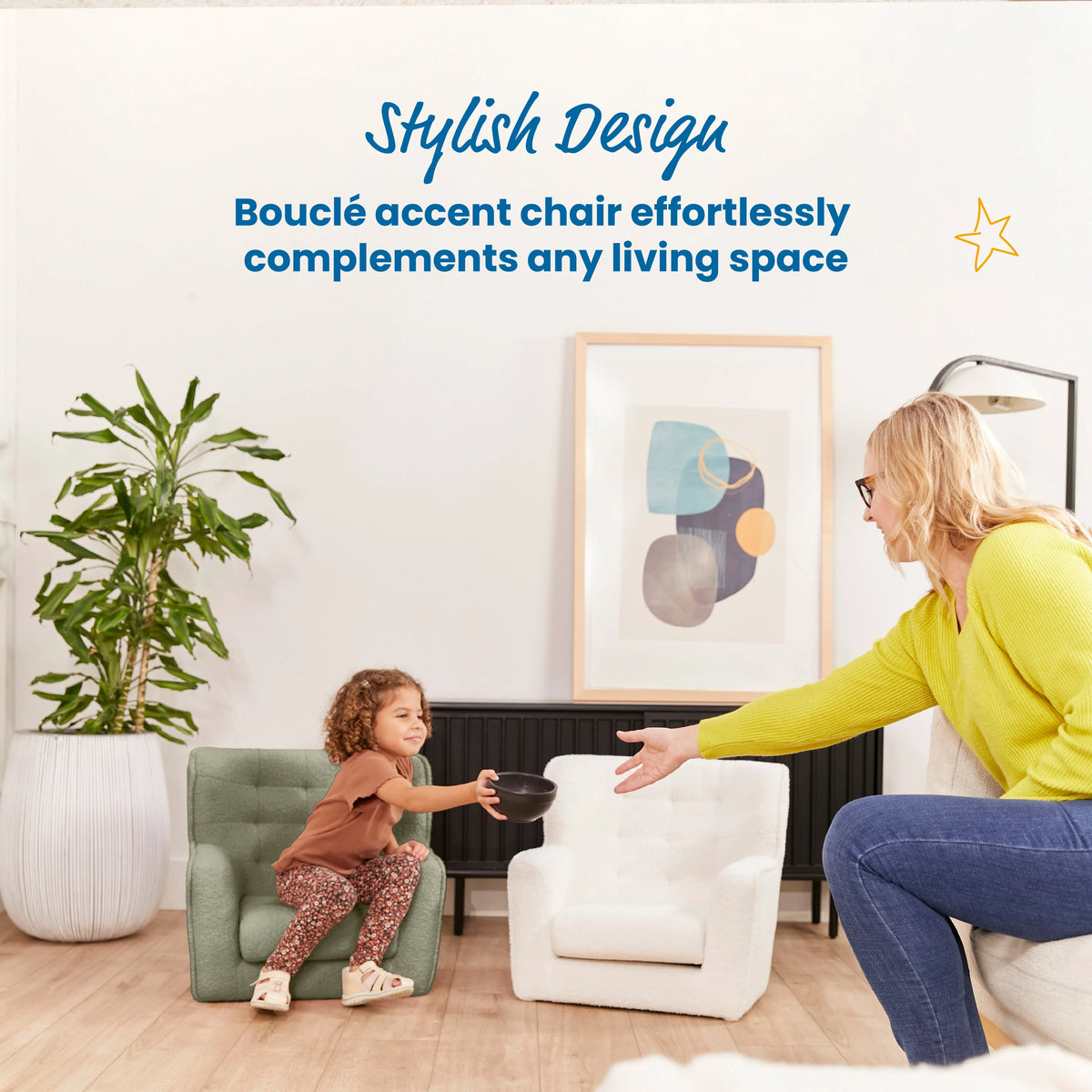 Dark Sage Kids Arm Chair H513749