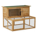 Outdoor Chicken Coop with 3 Access Areas Z1786