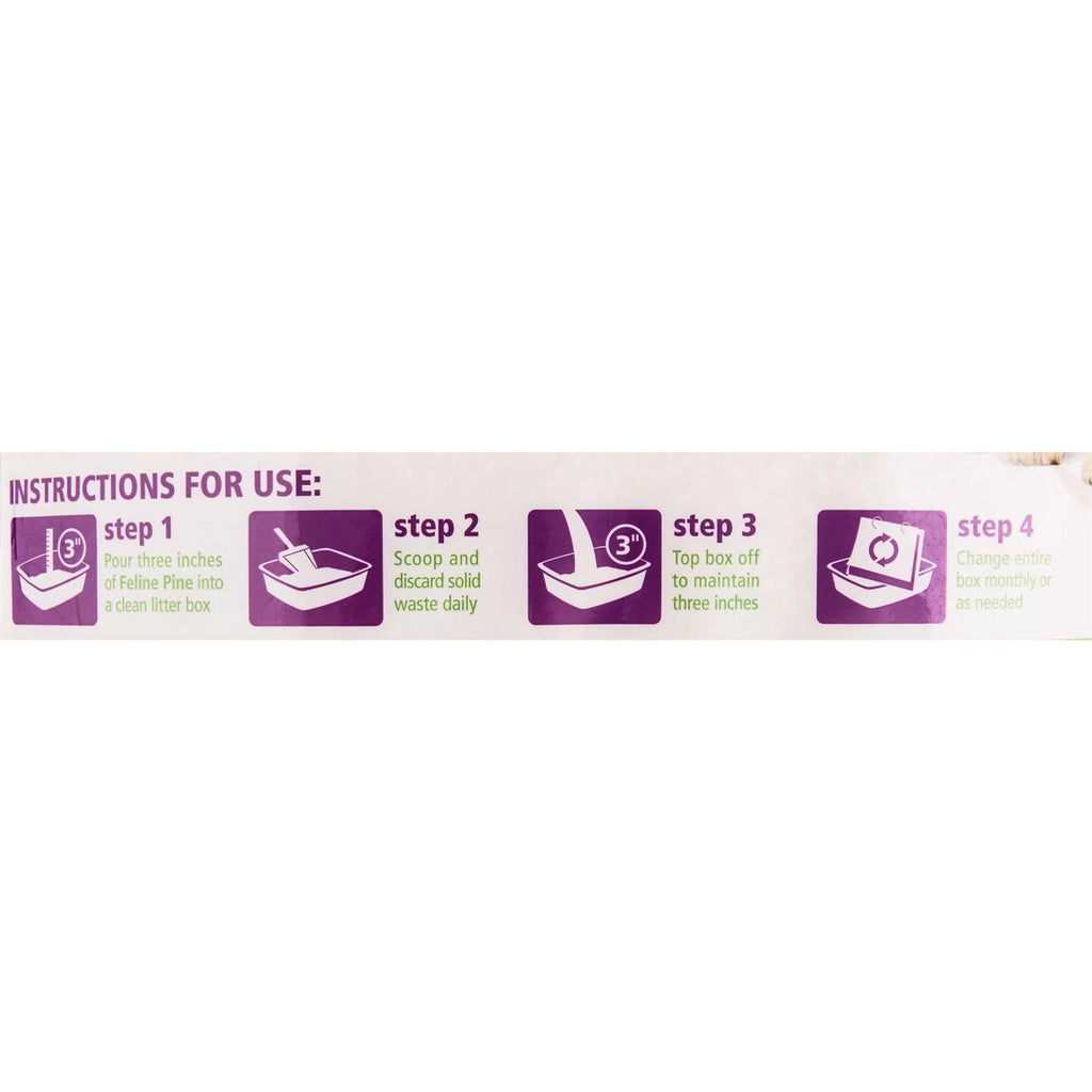 Feline Pine Clumping Cat Litter J51090