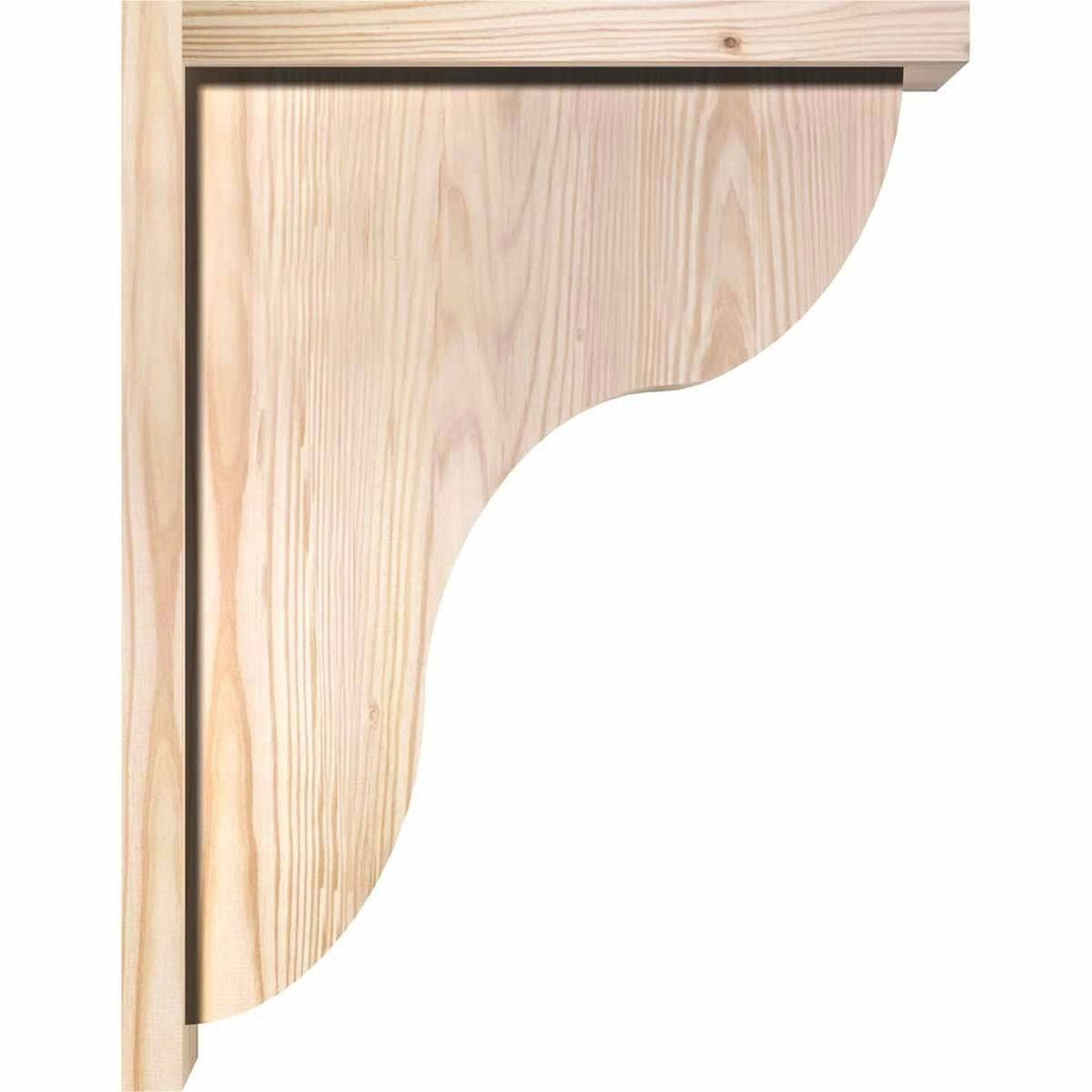 Carmel Smooth Corbel with Backplate E355011