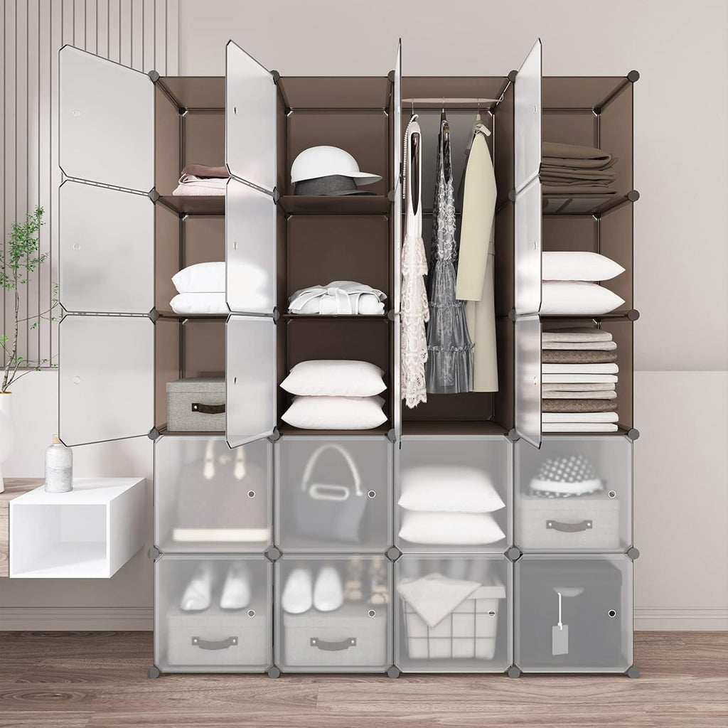 20-Cube Plastic Cube Storage Organizer Y2021