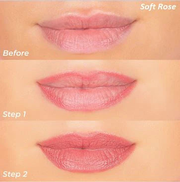 Natural Peach Lipstick & Liner Duo D772